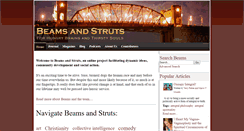 Desktop Screenshot of beamsandstruts.com